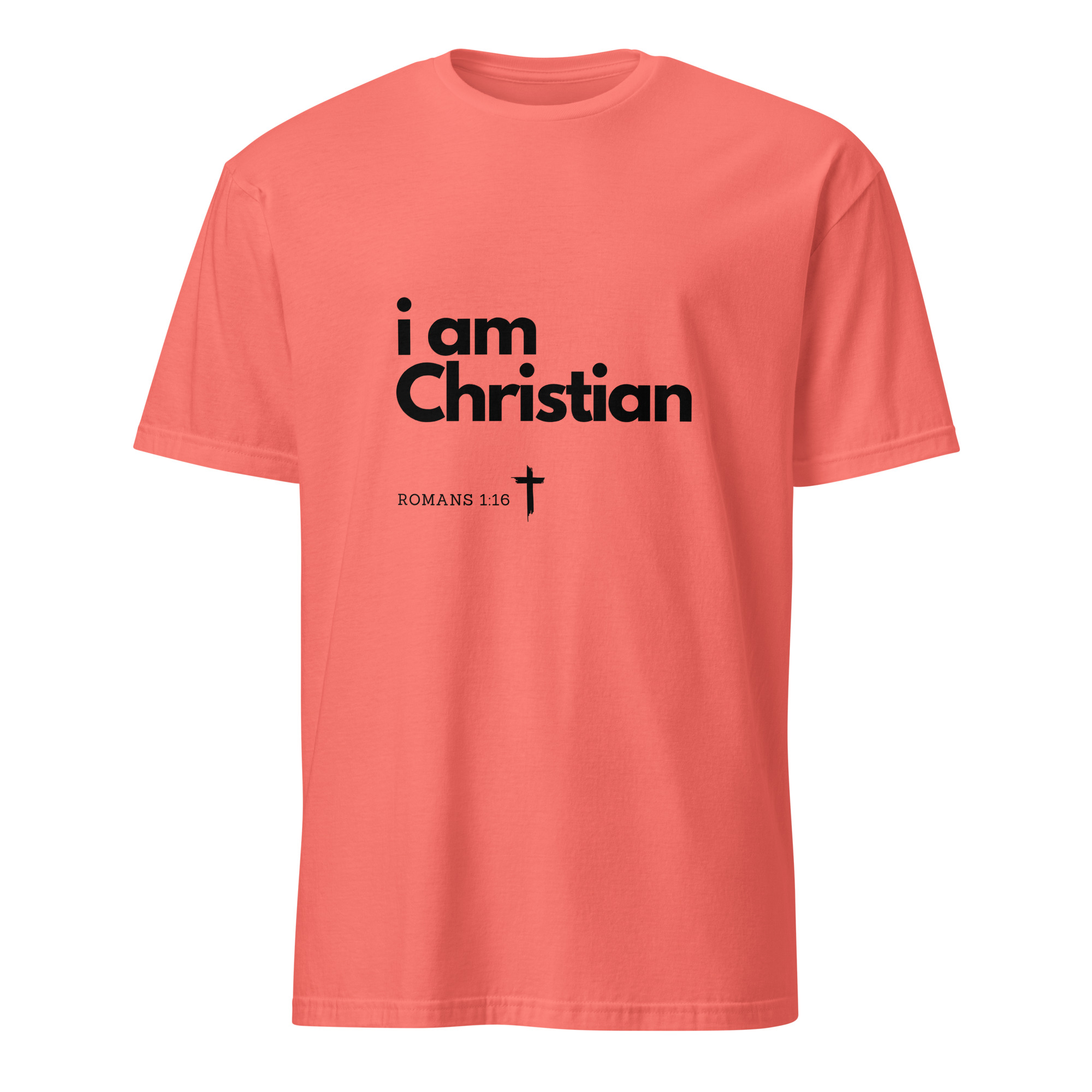 'i am Christian' Unisex T-Shirt - w/Scripture, Light Colours - Image 11