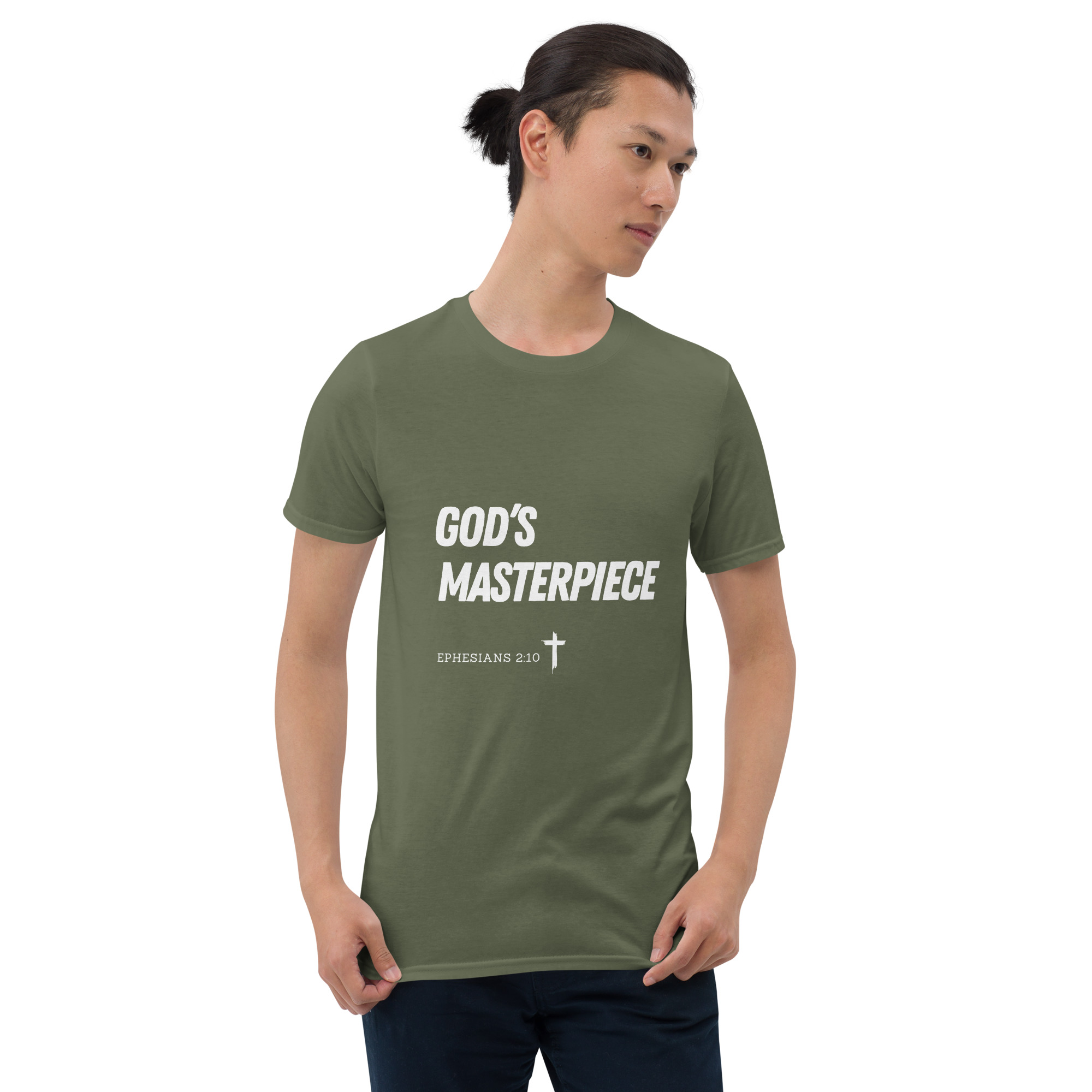 'God's Masterpiece' Unisex T-Shirt - w/Scripture, Dark Colours