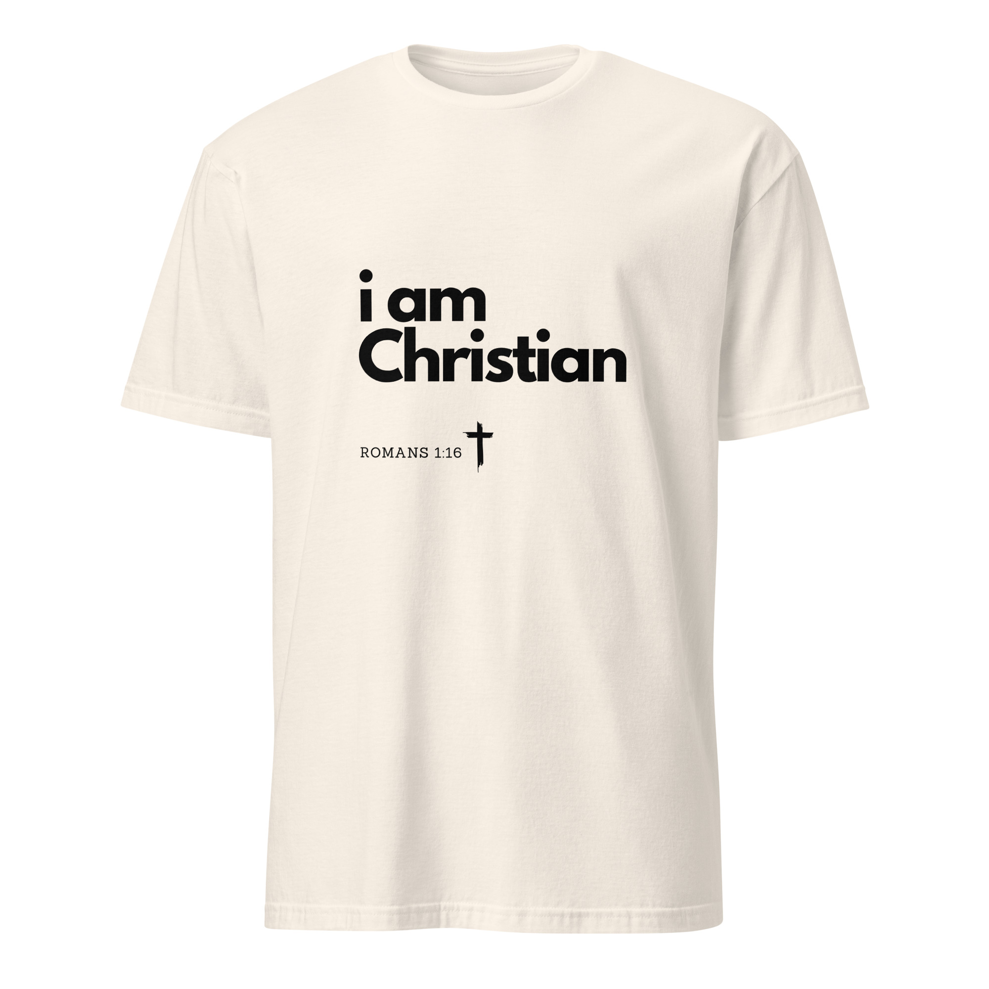 'i am Christian' Unisex T-Shirt - w/Scripture, Light Colours - Image 18