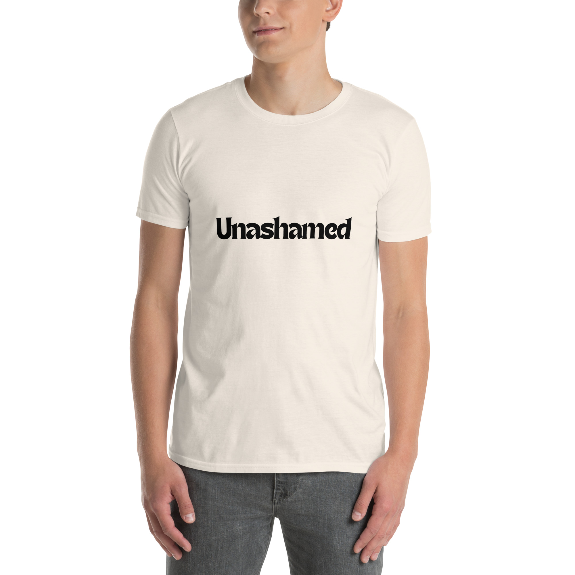 'Unashamed' Unisex T-Shirt - Plain, Light Colours