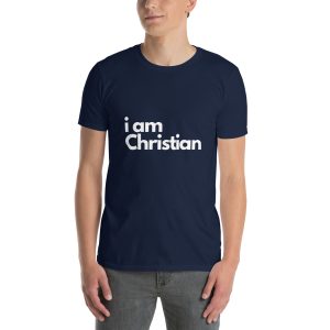 'i am Christian' Unisex T-Shirt - Plain, Dark Colours