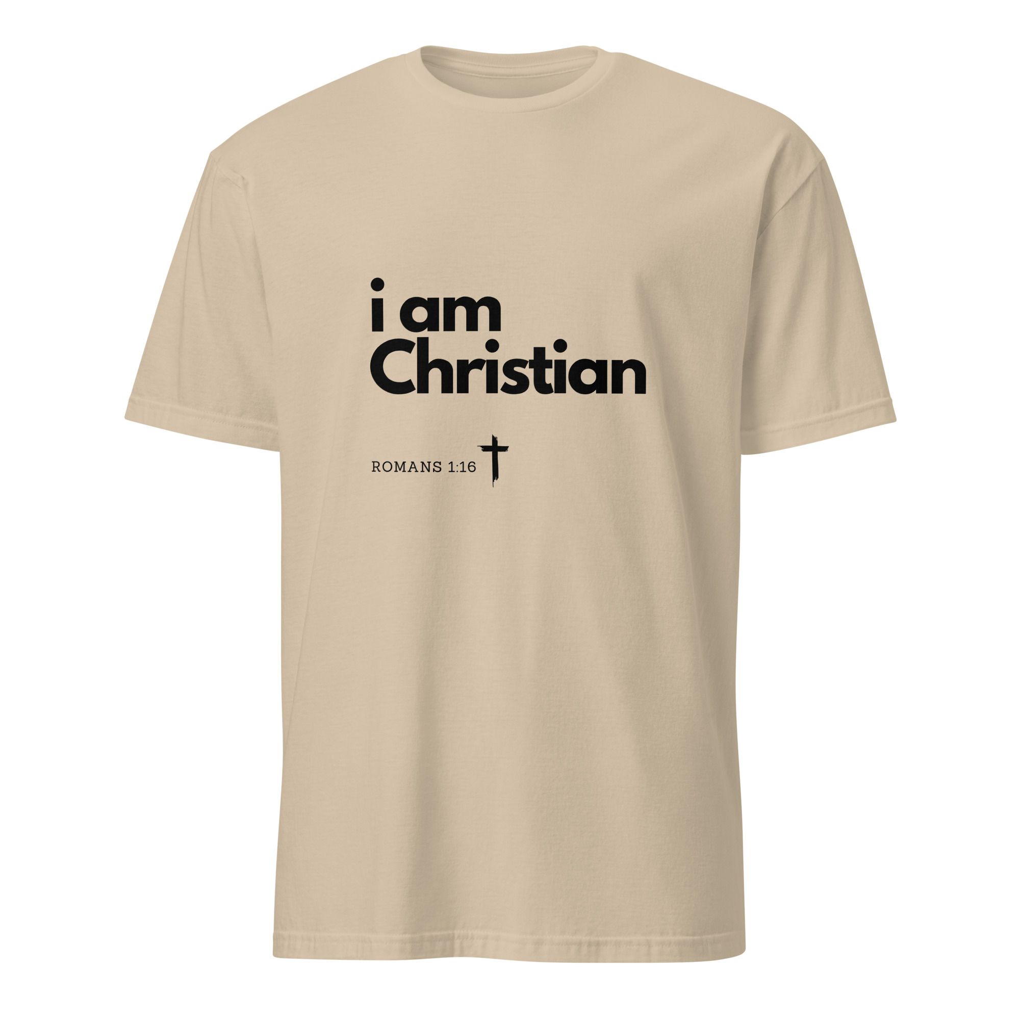 'i am Christian' Unisex T-Shirt - w/Scripture, Light Colours - Image 12