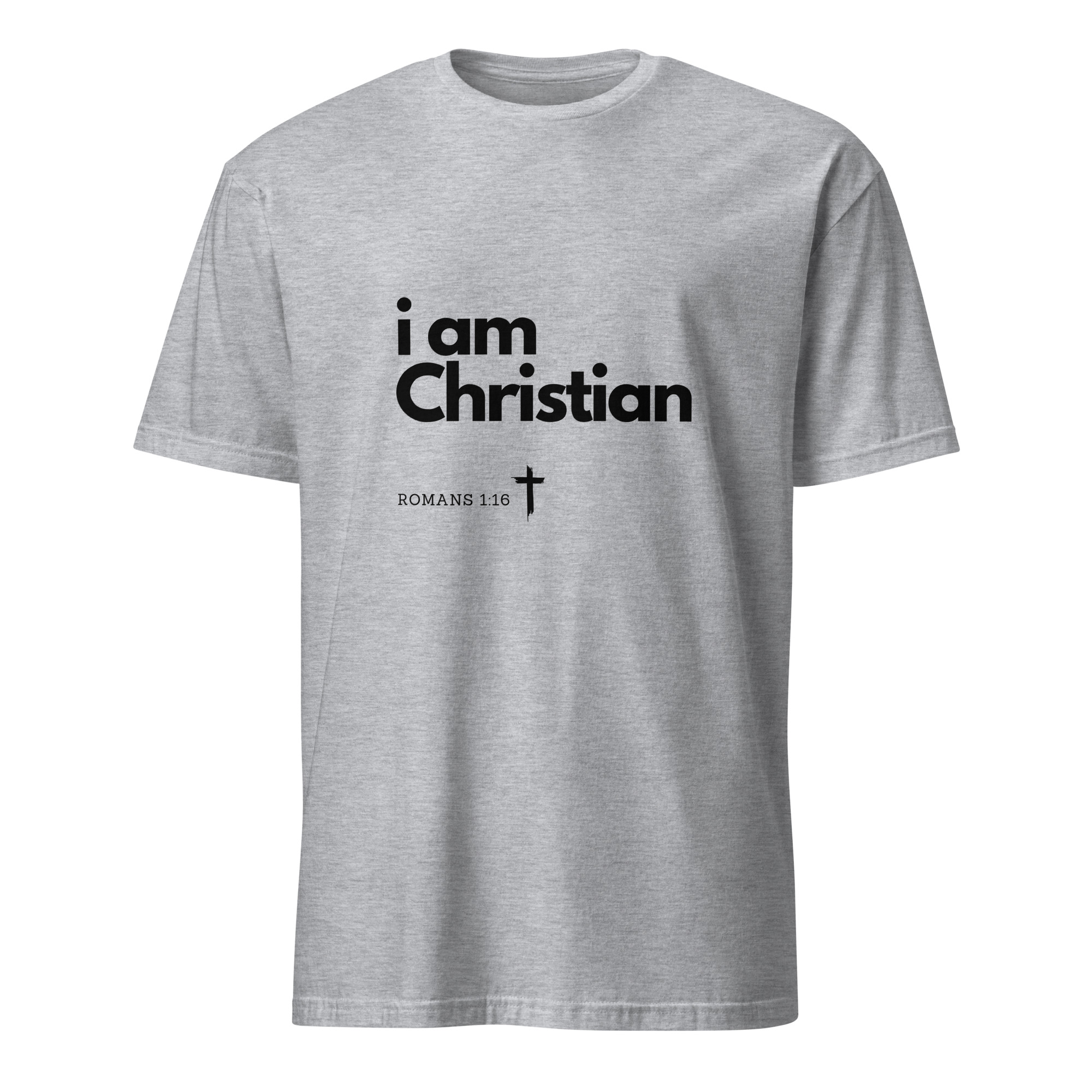 'i am Christian' Unisex T-Shirt - w/Scripture, Light Colours - Image 15