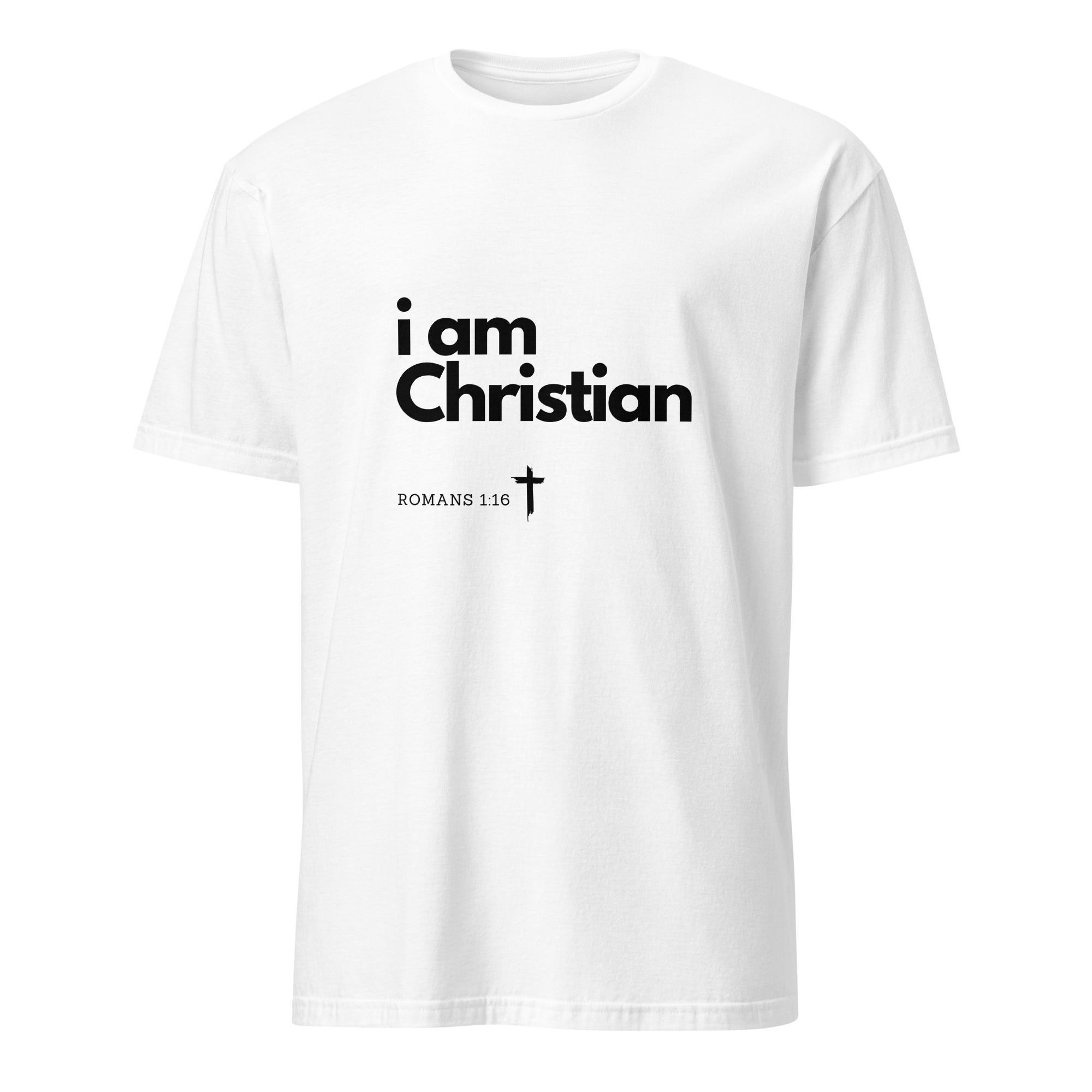 'i am Christian' Unisex T-Shirt - w/Scripture, Light Colours - Image 10