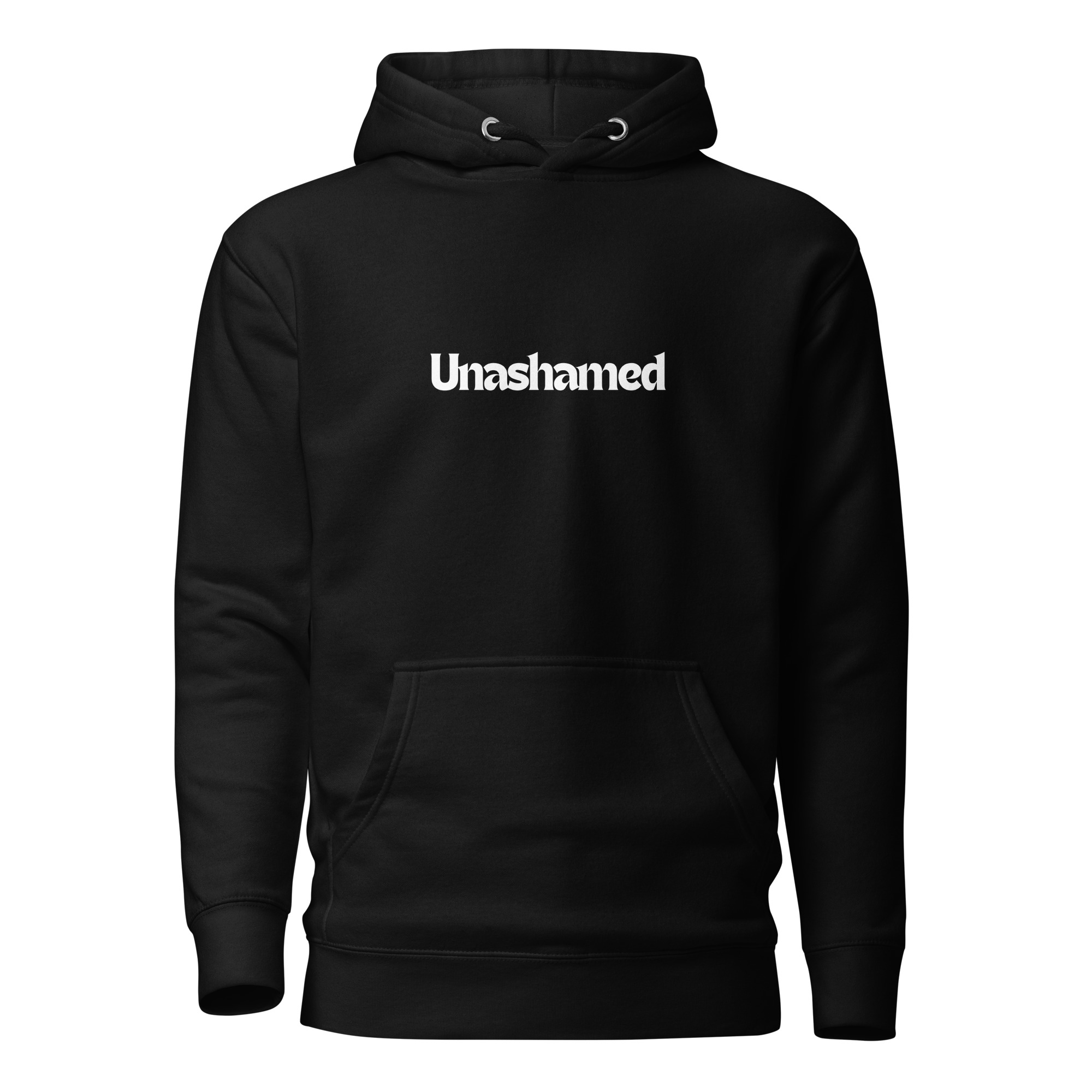 Unashamed Premium Christian Hoodie | Midnight Edition - Image 2