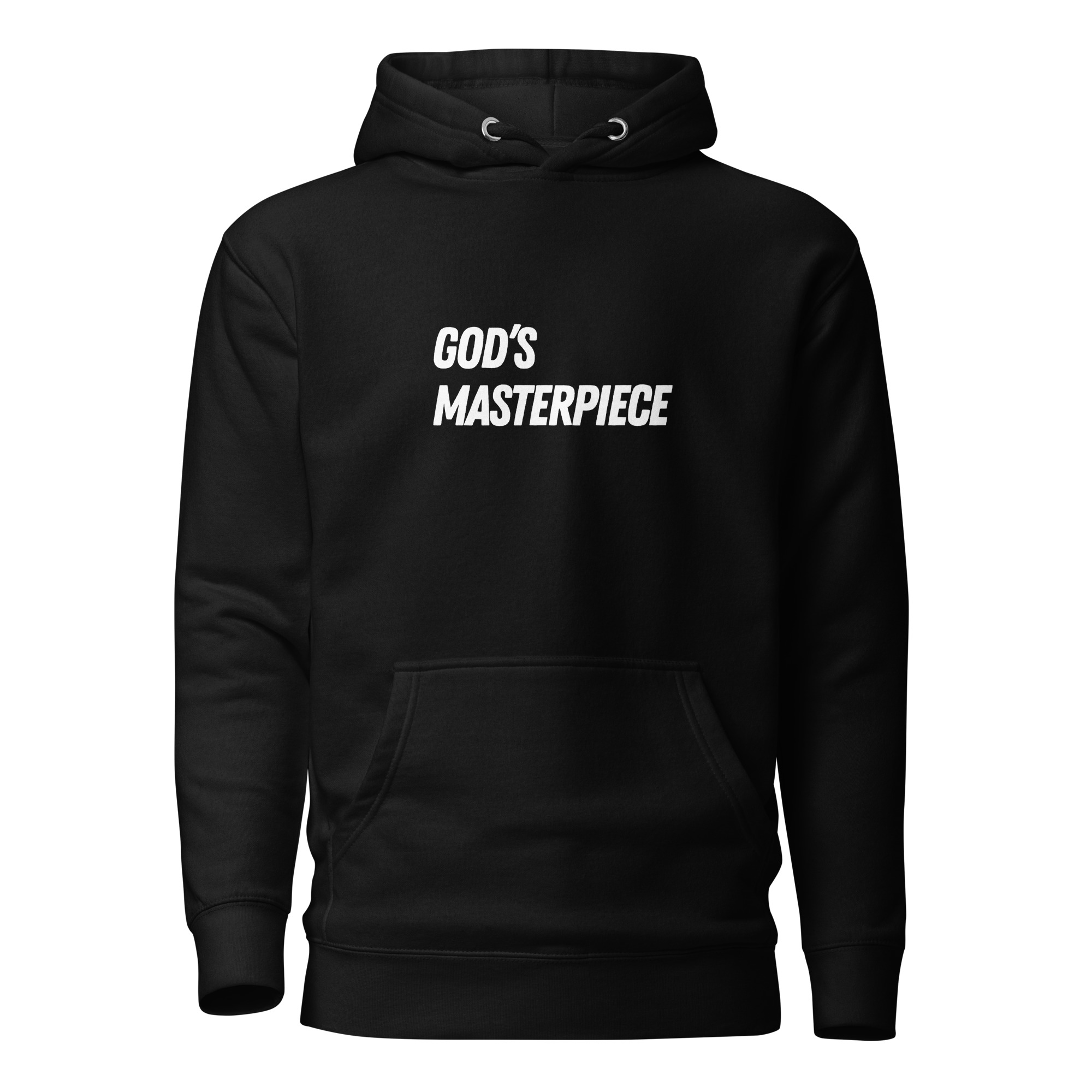 God's Masterpiece Premium Christian Hoodie | Midnight Edition - Image 2