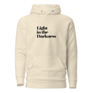Light in the Darkness Premium Christian Hoodie | Daylight Edition
