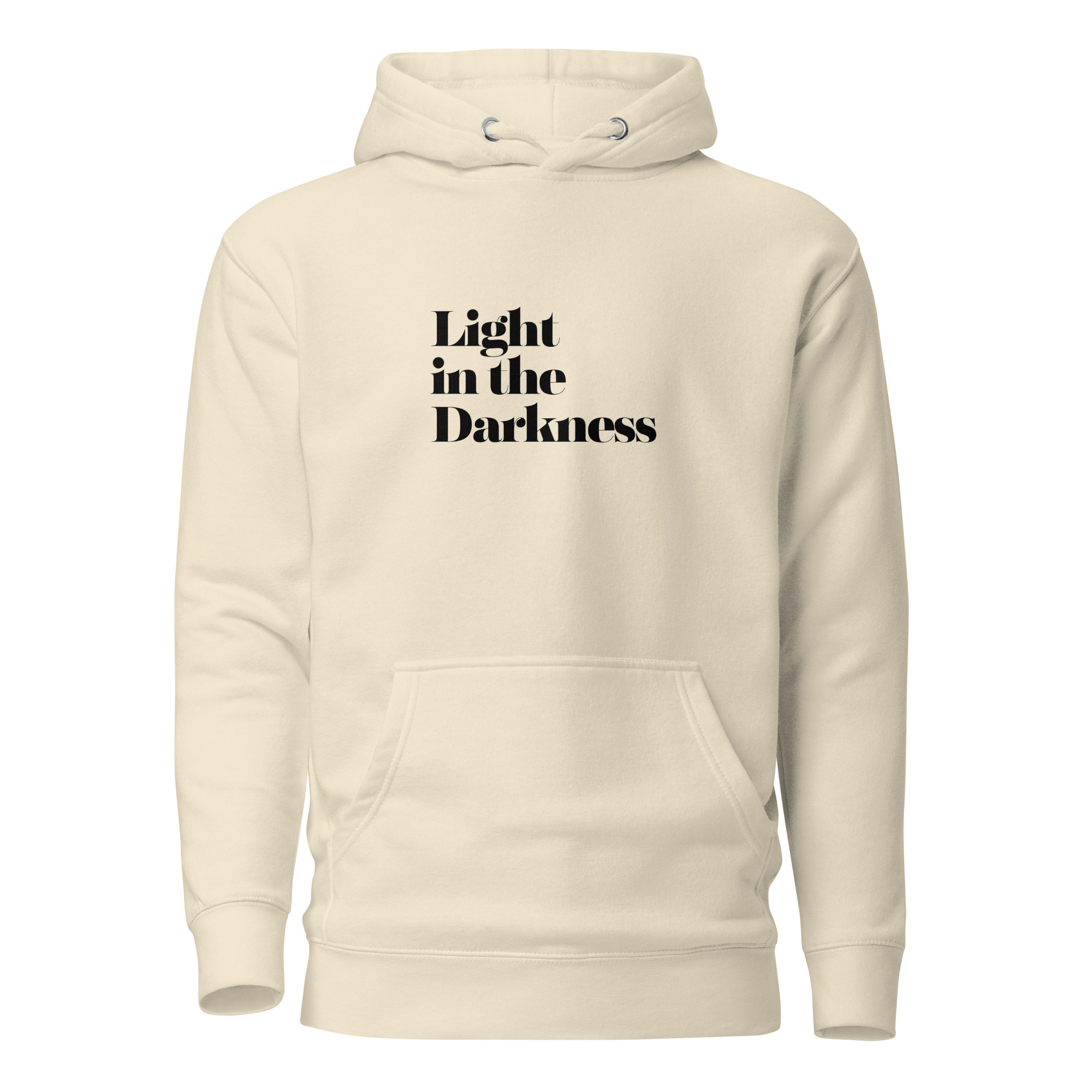 Light in the Darkness Premium Christian Hoodie | Daylight Edition