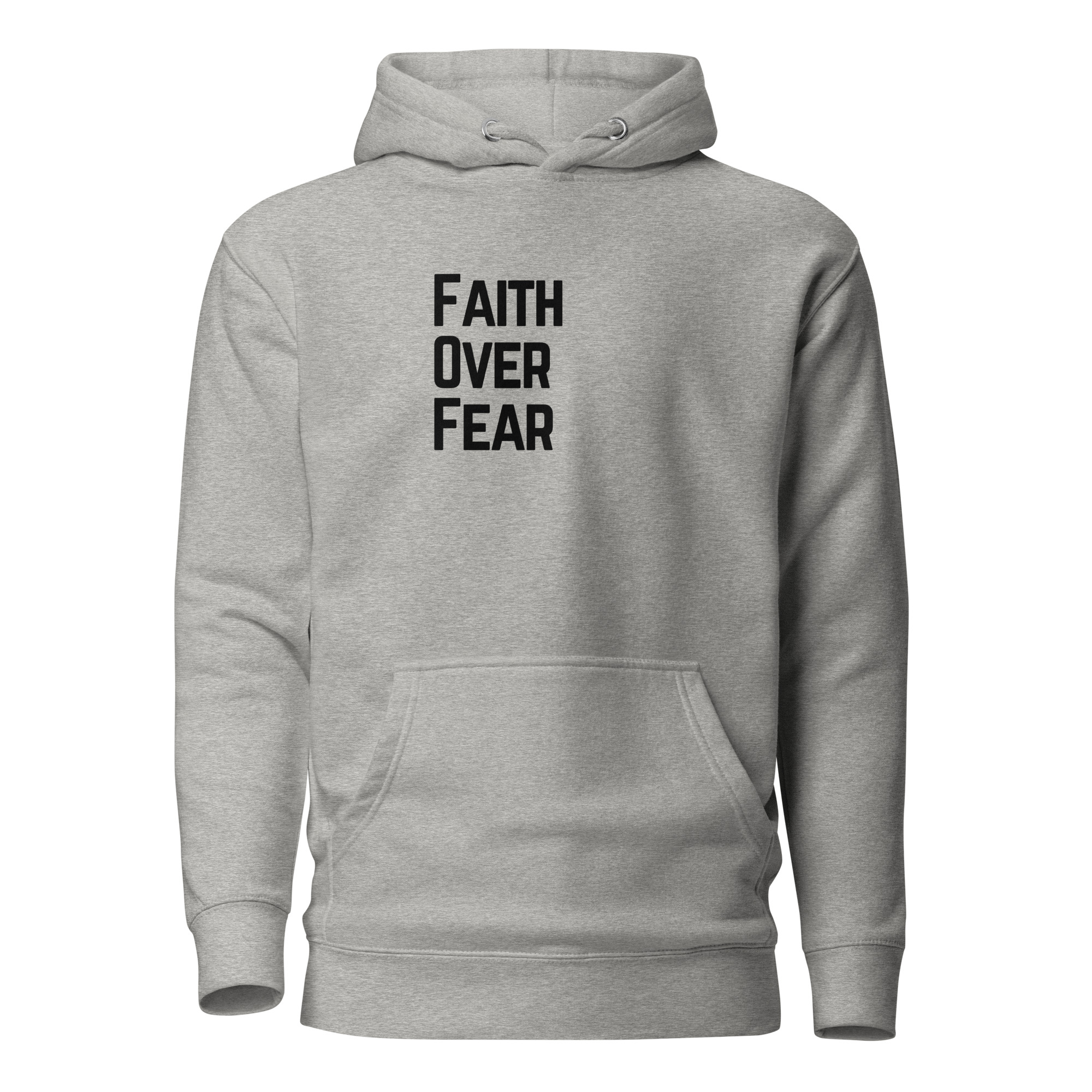 Faith Over Fear Premium Christian Hoodie | Daylight Edition - Image 3