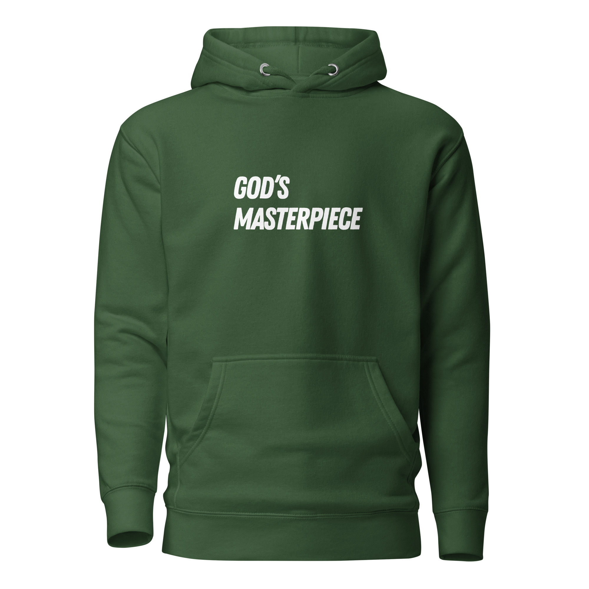God's Masterpiece Premium Christian Hoodie | Midnight Edition - Image 3