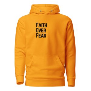 Faith Over Fear Premium Christian Hoodie | Daylight Edition