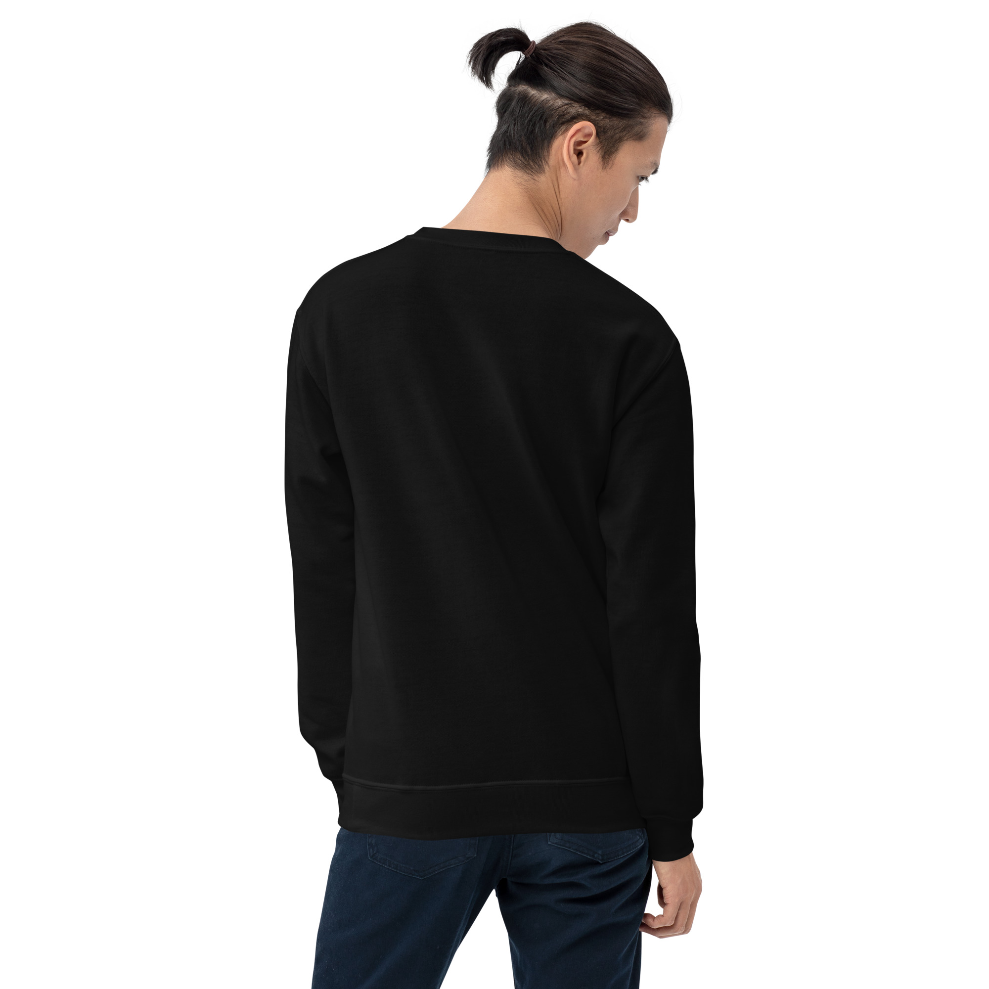 'i am Christian' Slim Fit Unisex Sweatshirt - w/Scripture, Dark Colours - Image 6