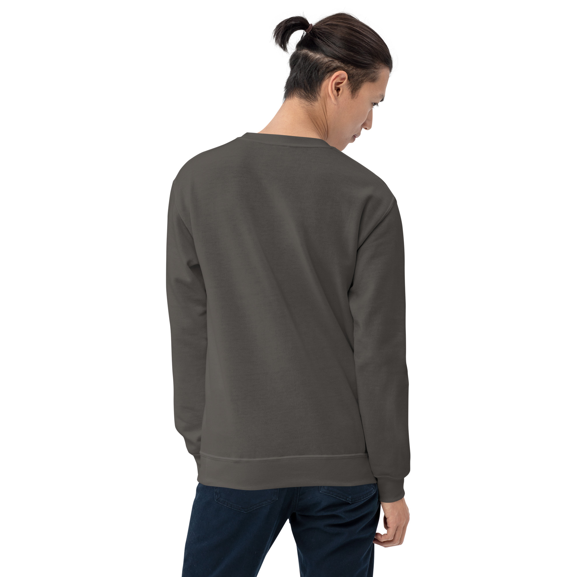 'i am Christian' Slim Fit Unisex Sweatshirt - w/Scripture, Dark Colours - Image 20