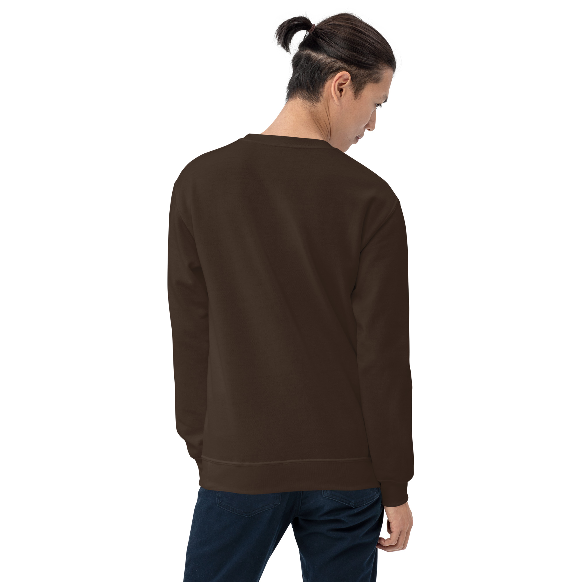 'i am Christian' Slim Fit Unisex Sweatshirt - w/Scripture, Dark Colours - Image 10