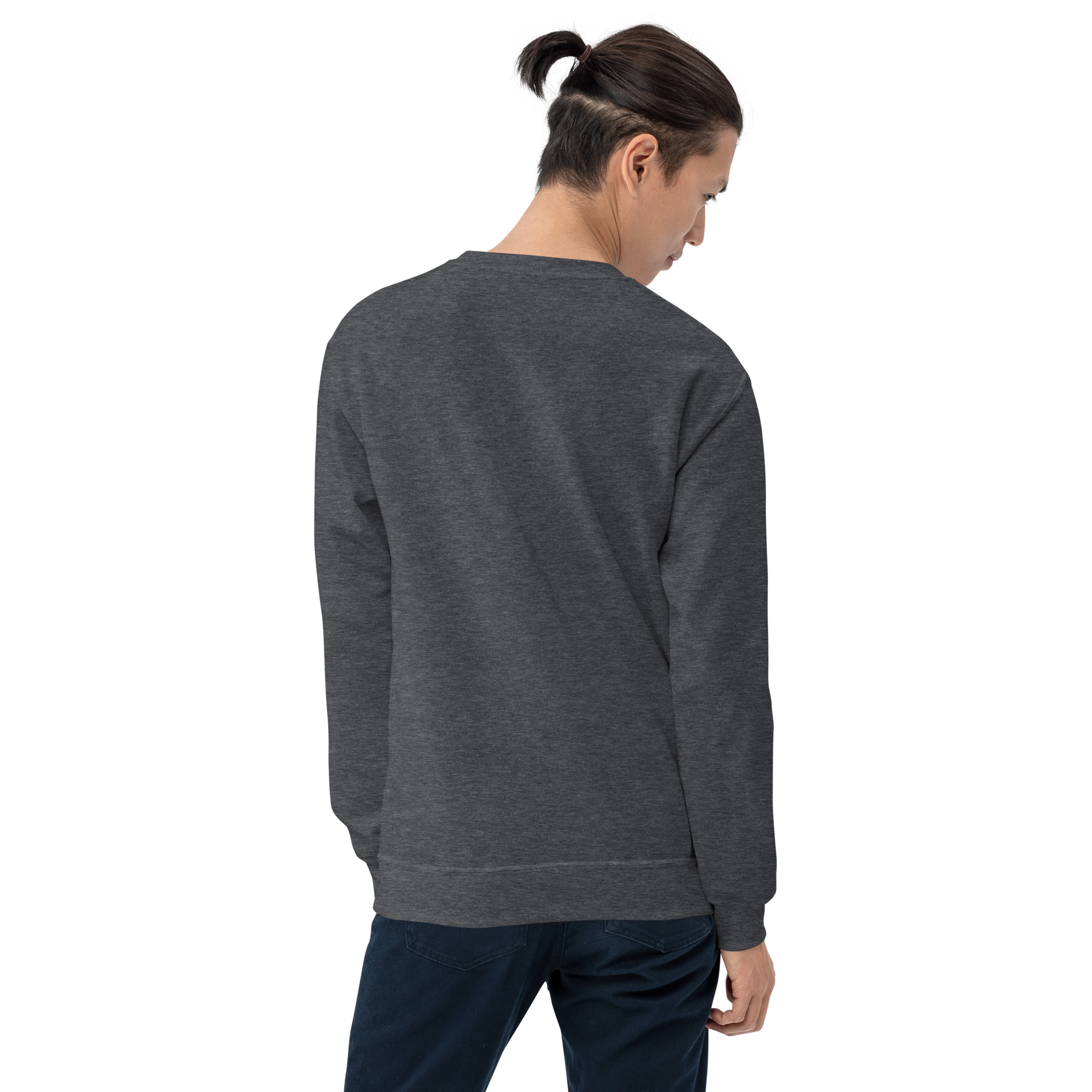 'i am Christian' Slim Fit Unisex Sweatshirt - w/Scripture, Dark Colours - Image 16