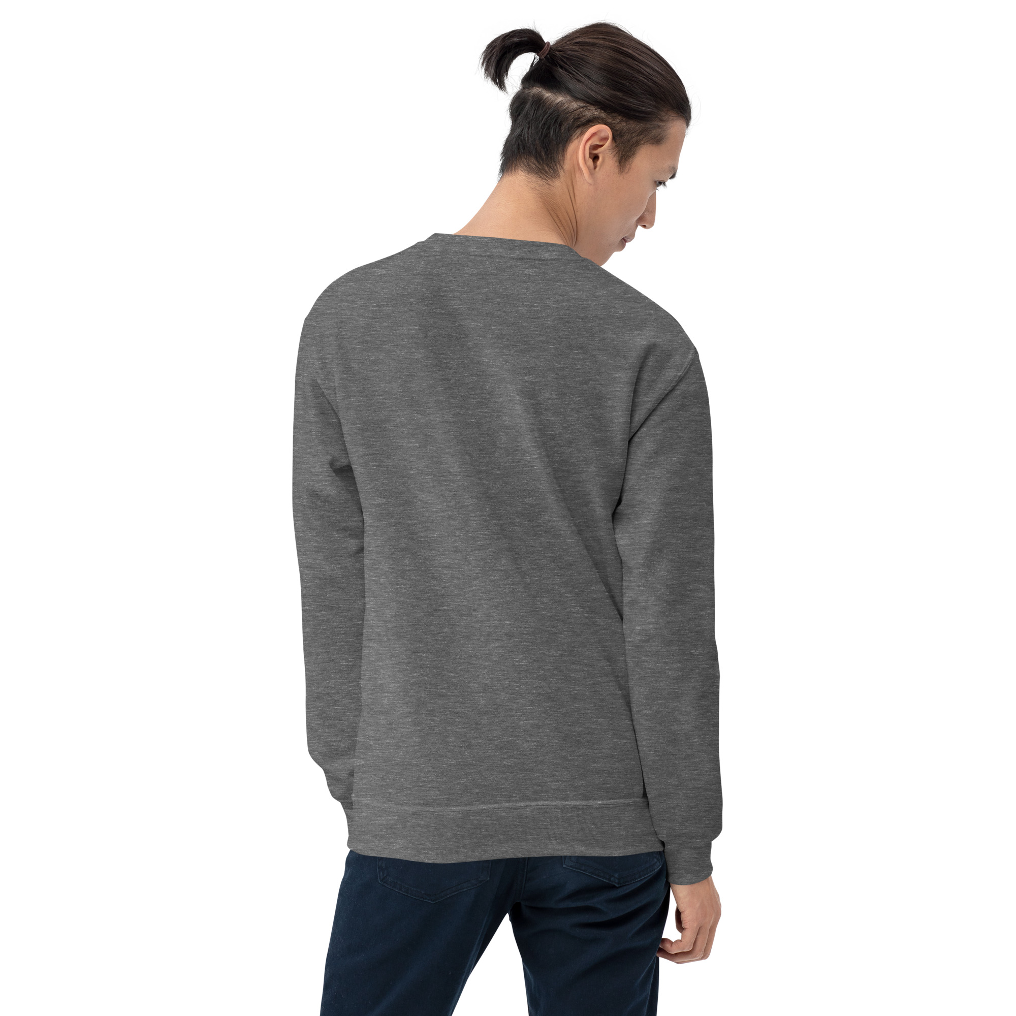 'i am Christian' Slim Fit Unisex Sweatshirt - w/Scripture, Dark Colours - Image 26