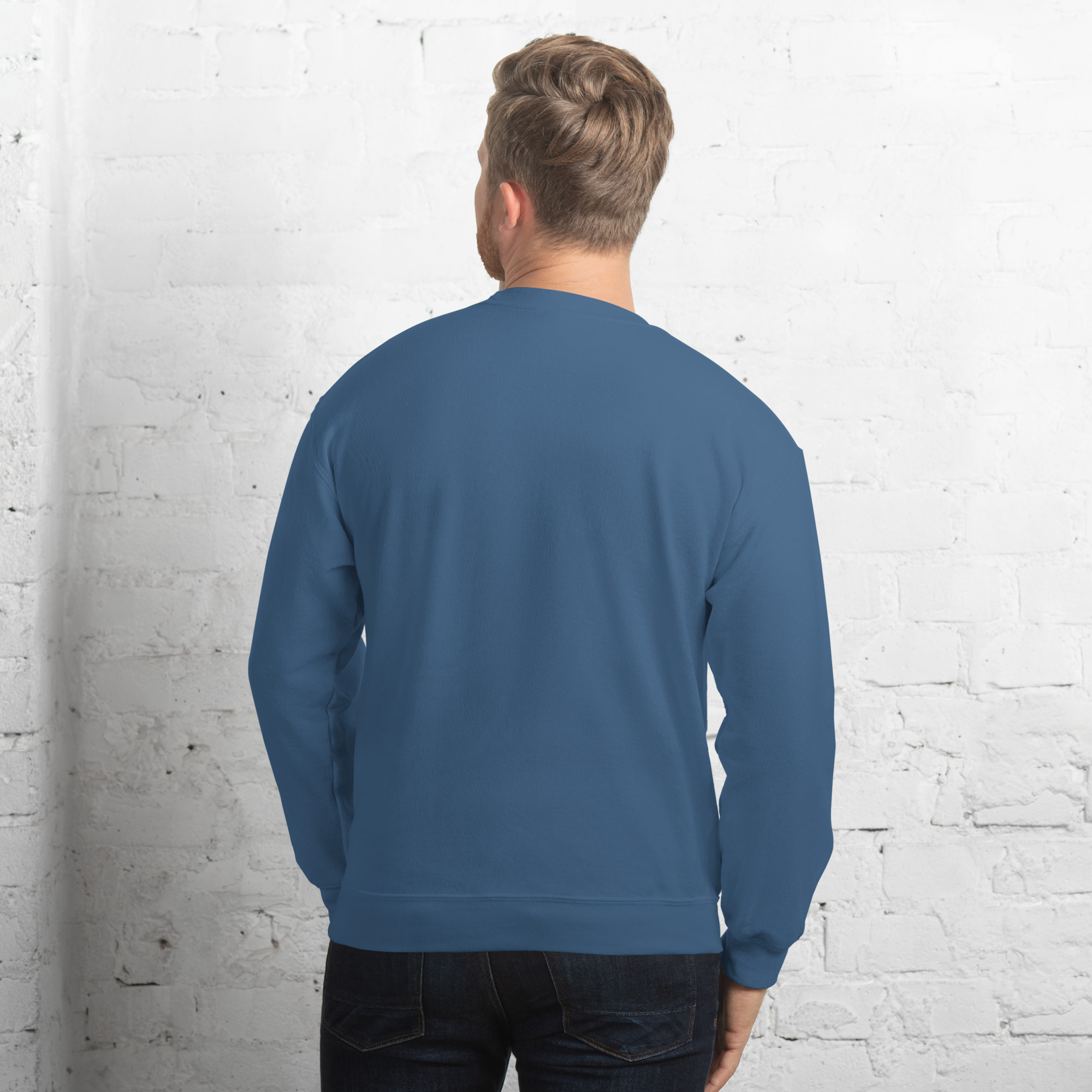 'Unashamed' Slim Fit Unisex Sweatshirt - w/Scripture, Dark Colours - Image 14