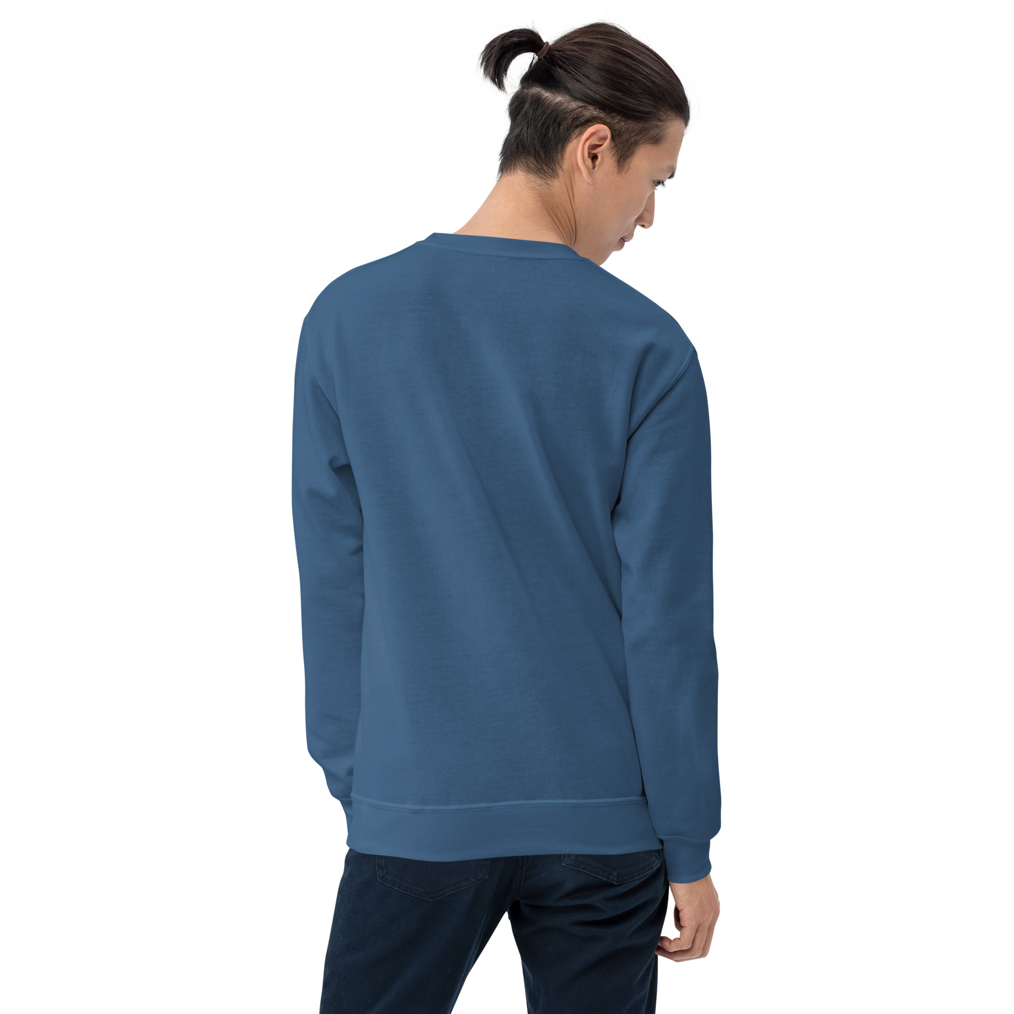'i am Christian' Slim Fit Unisex Sweatshirt - w/Scripture, Dark Colours - Image 22