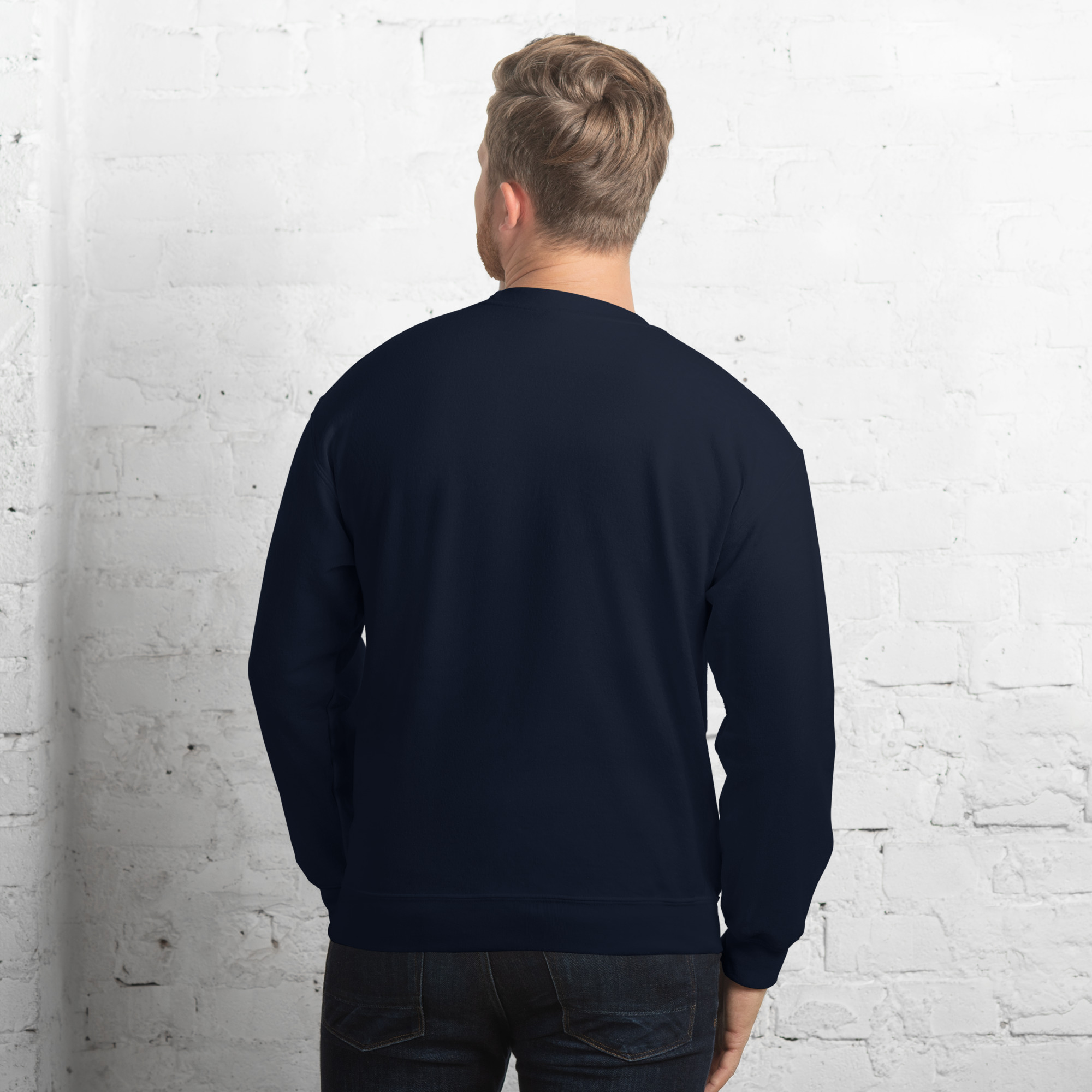 'Unashamed' Slim Fit Unisex Sweatshirt - w/Scripture, Dark Colours - Image 6