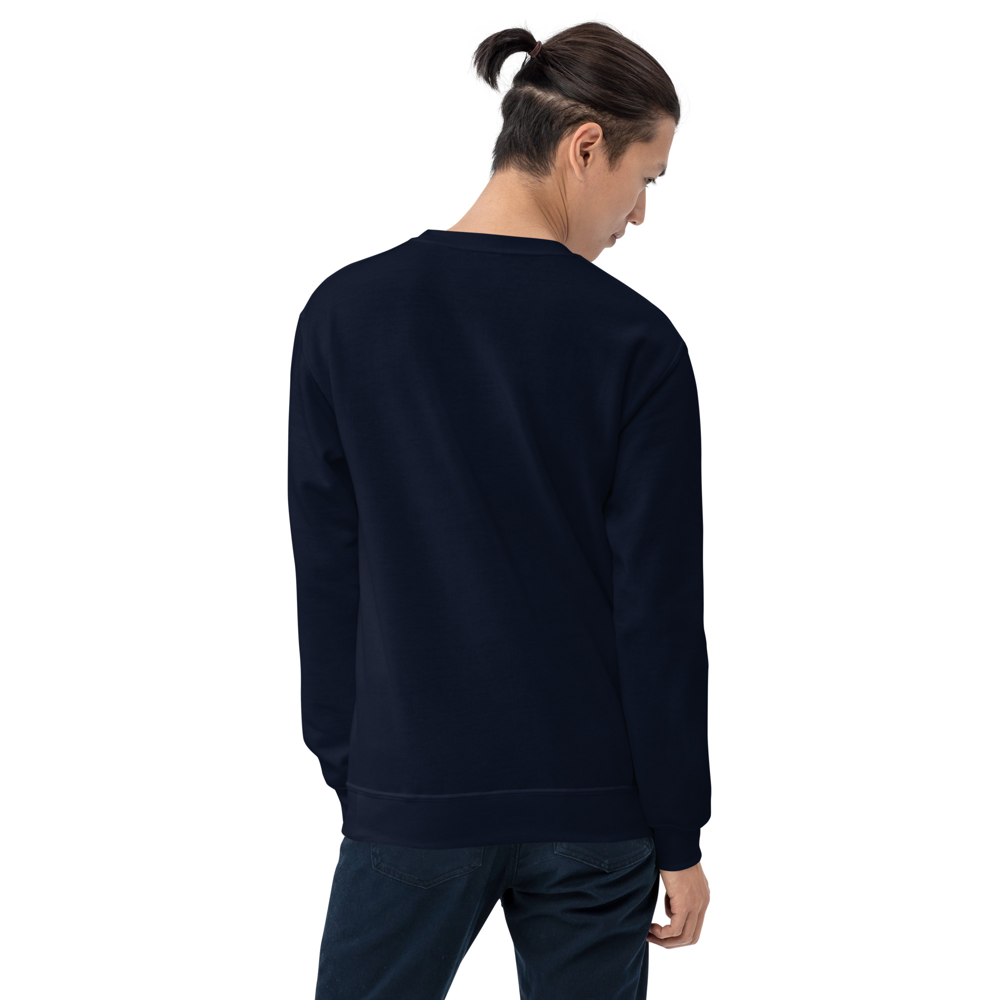 'i am Christian' Slim Fit Unisex Sweatshirt - w/Scripture, Dark Colours - Image 8