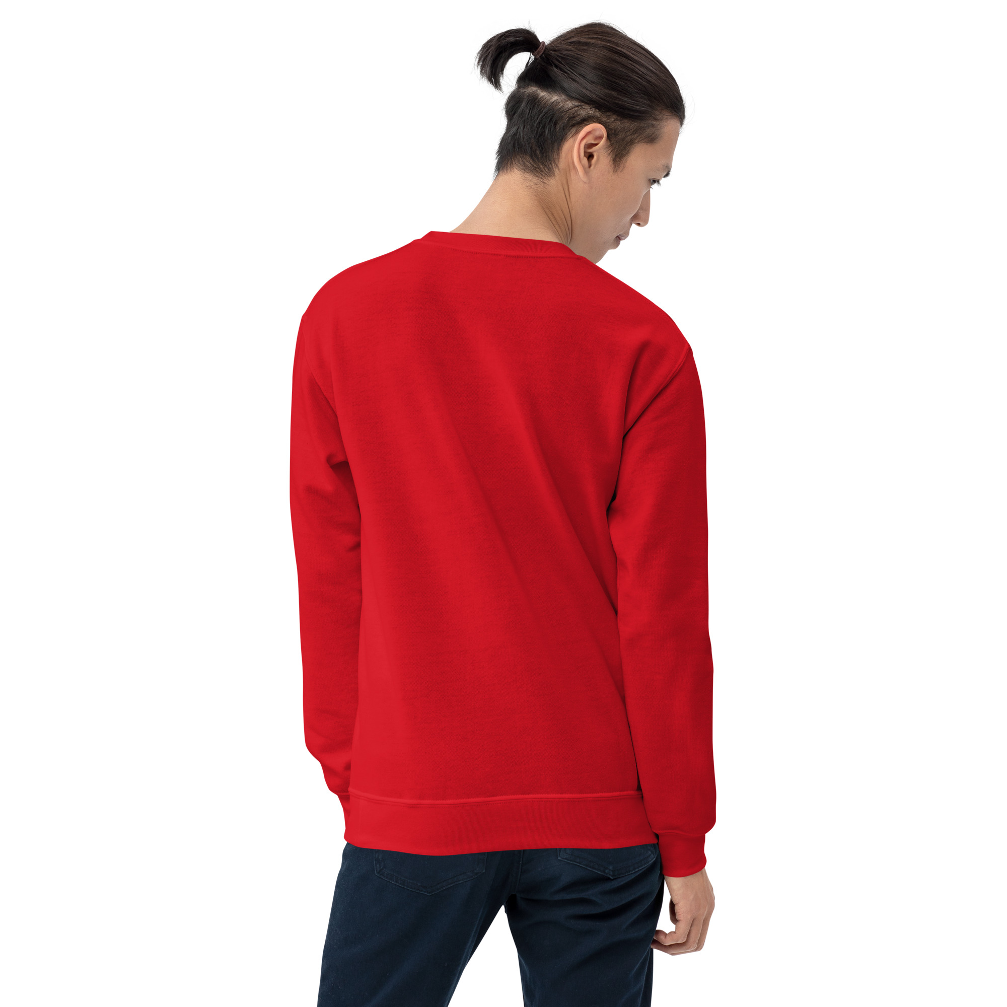 'i am Christian' Slim Fit Unisex Sweatshirt - w/Scripture, Dark Colours - Image 14