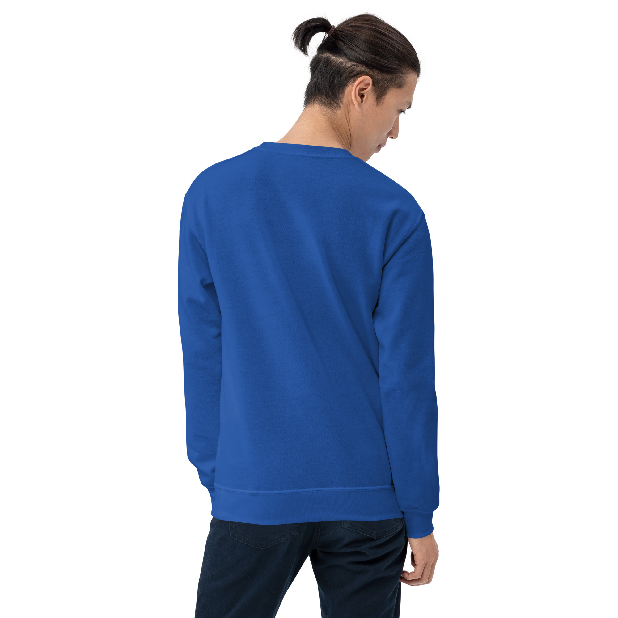 'i am Christian' Slim Fit Unisex Sweatshirt - w/Scripture, Dark Colours - Image 18