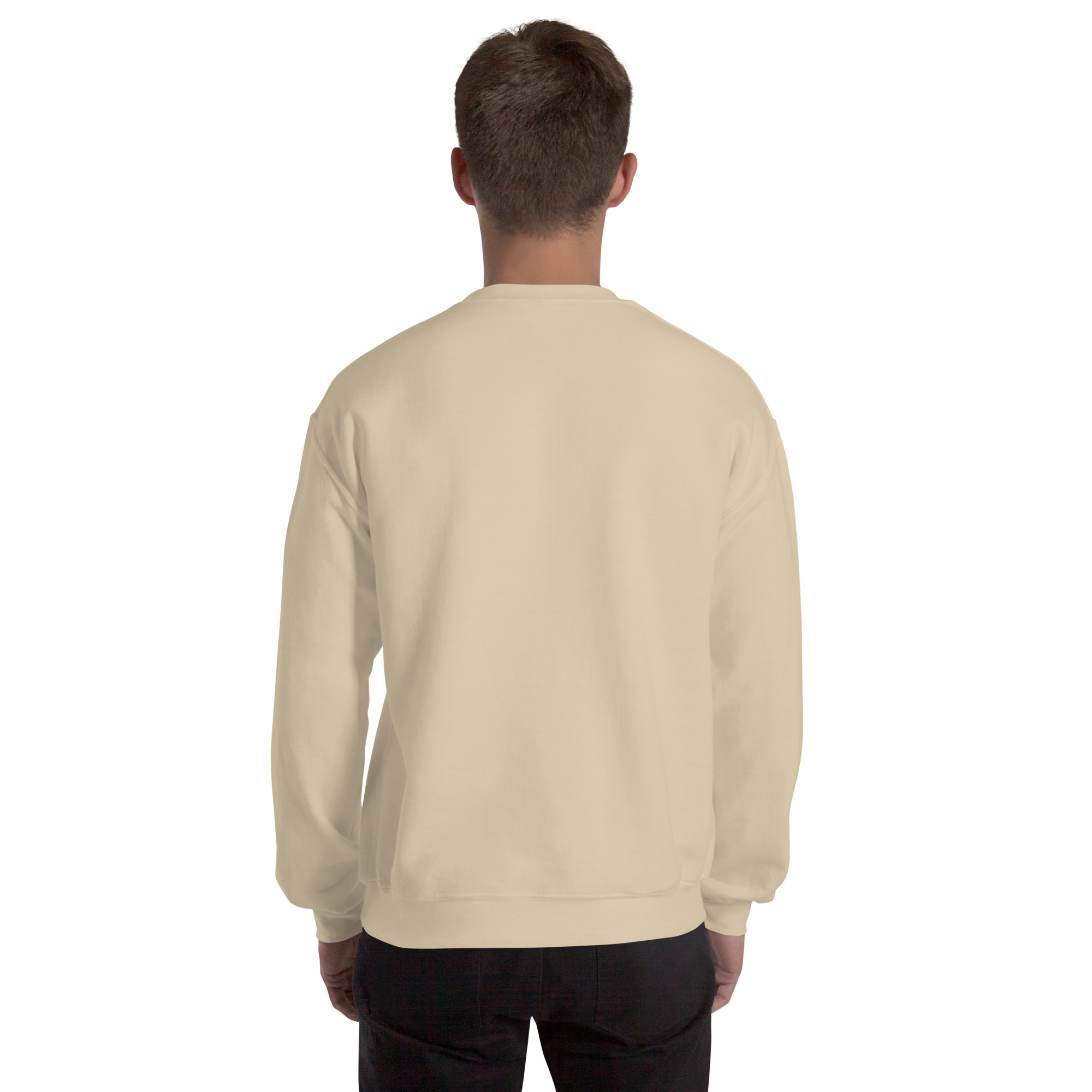 'i am Christian' Slim Fit Unisex Sweatshirt - w/Scripture, Light Colours - Image 12