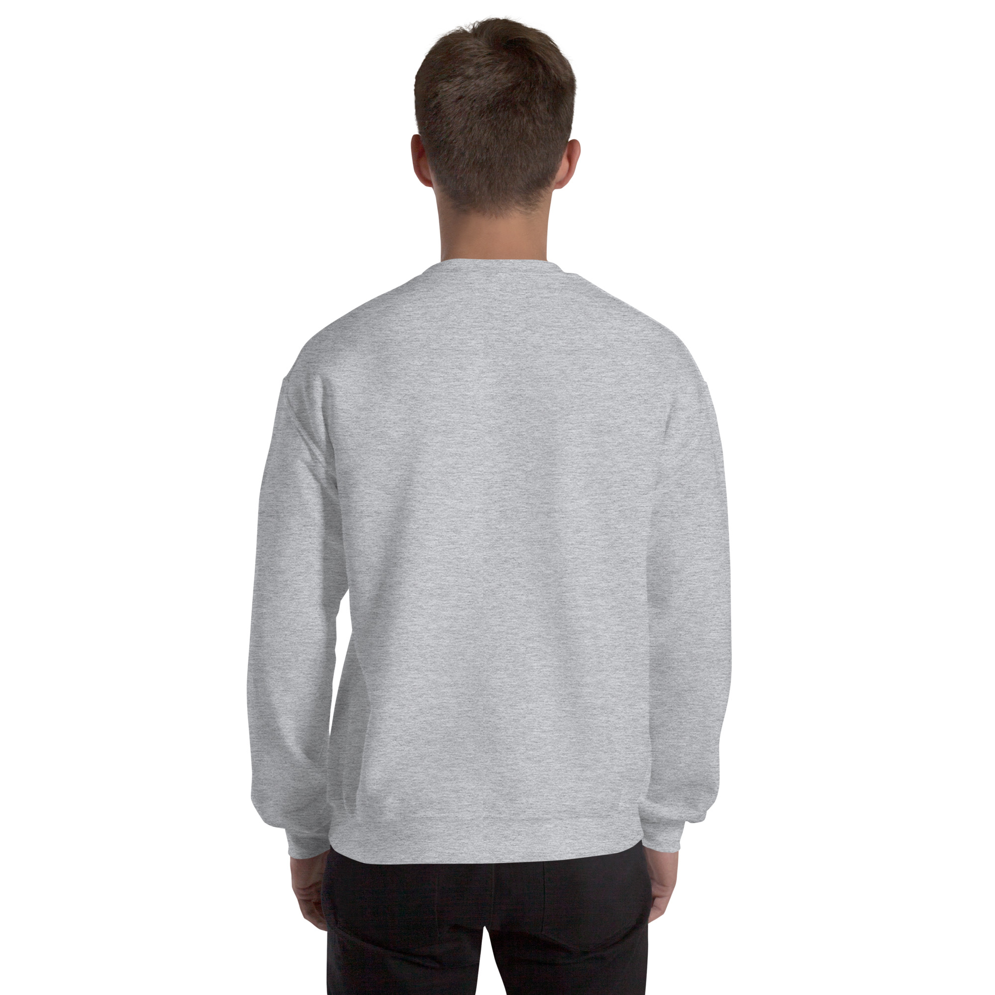 'i am Christian' Slim Fit Unisex Sweatshirt - w/Scripture, Light Colours - Image 10