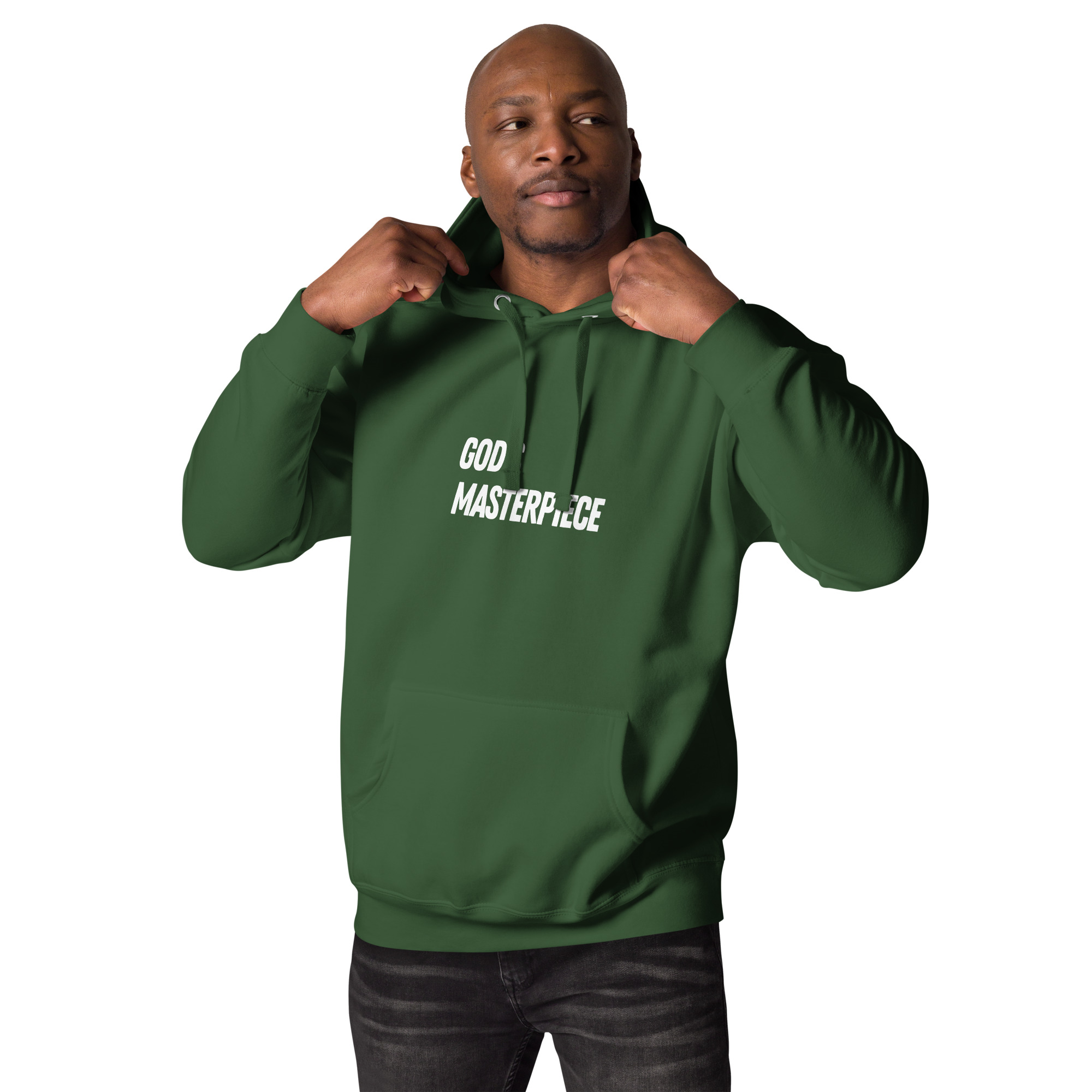 God's Masterpiece Premium Christian Hoodie | Midnight Edition - Image 5