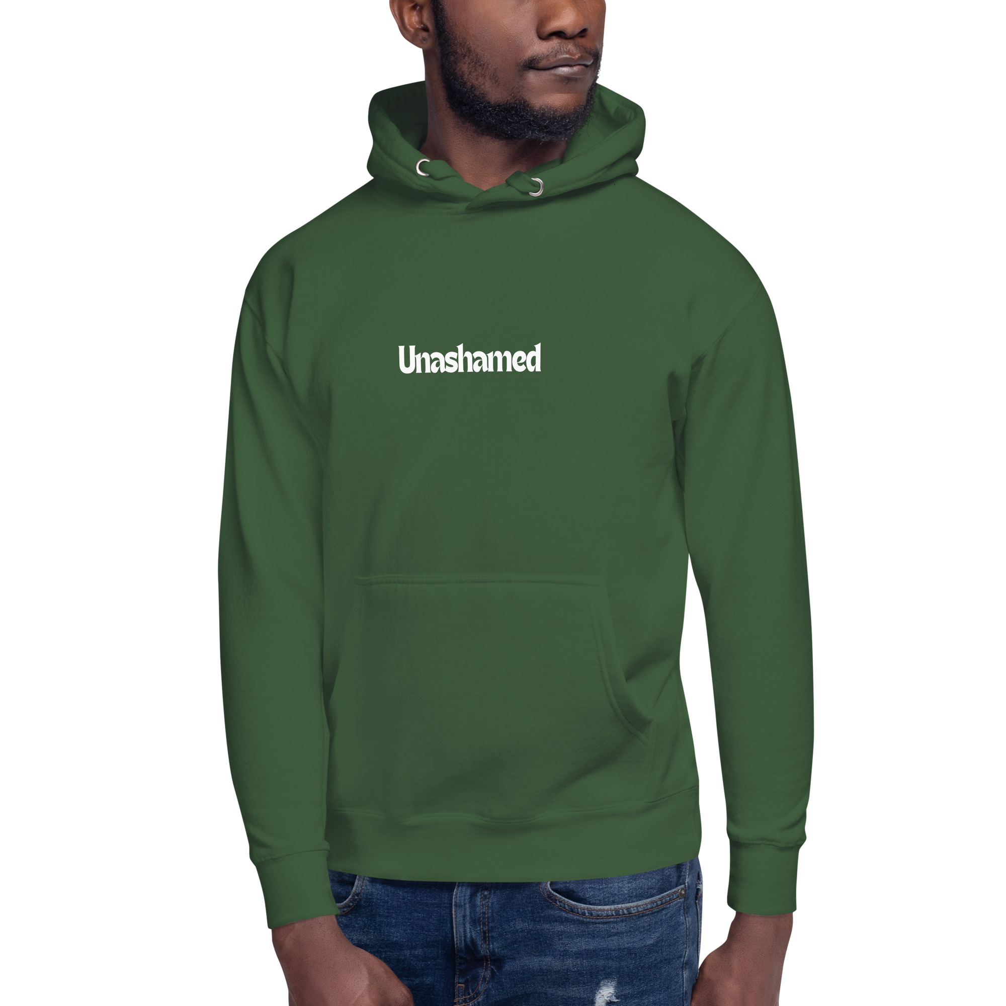Unashamed Premium Christian Hoodie | Midnight Edition