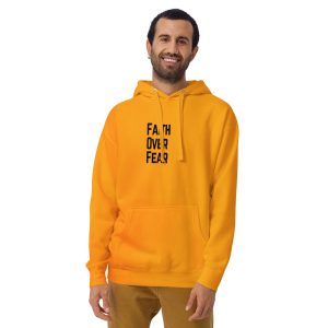 Faith Over Fear Premium Christian Hoodie | Daylight Edition