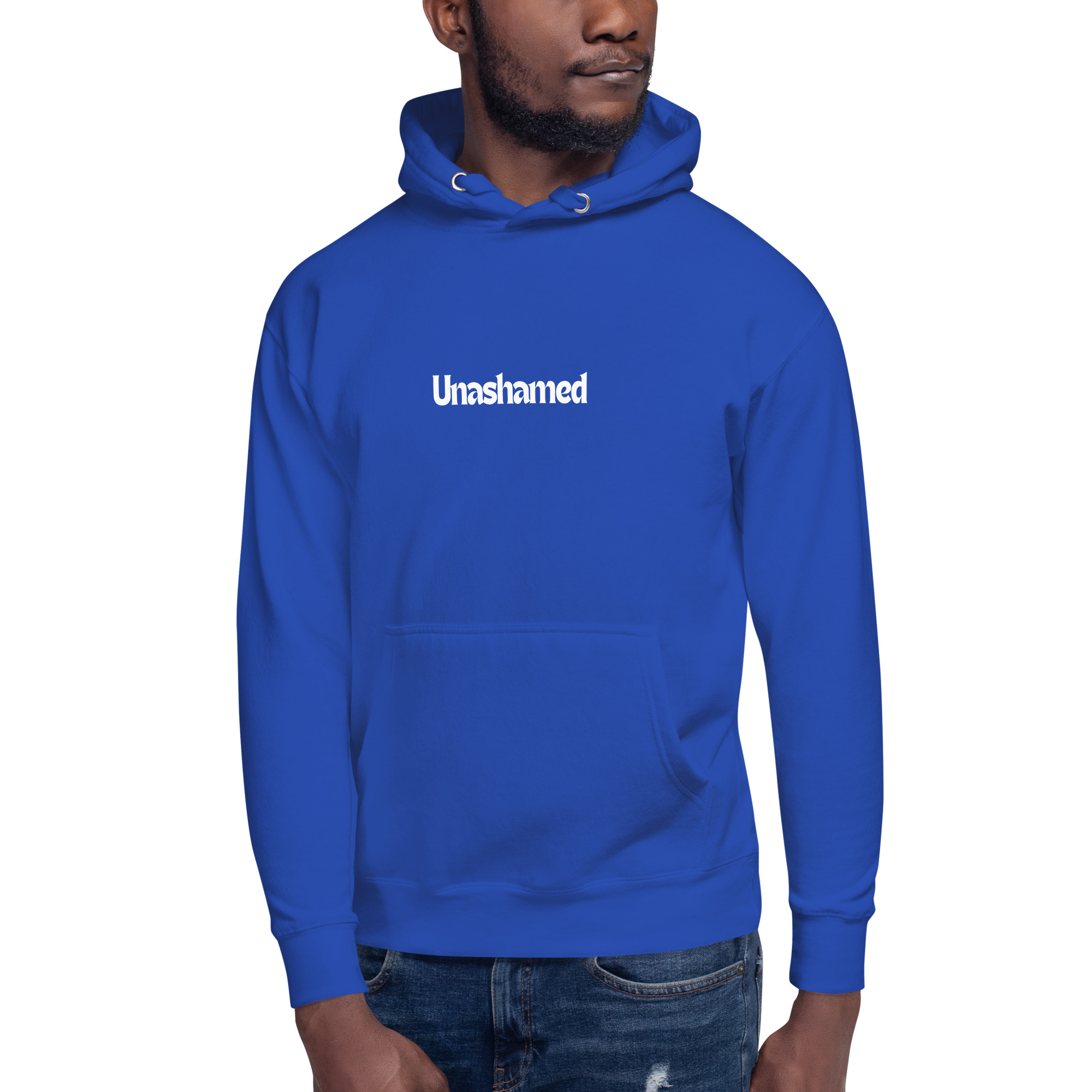 Unashamed Premium Christian Hoodie | Midnight Edition - Image 5